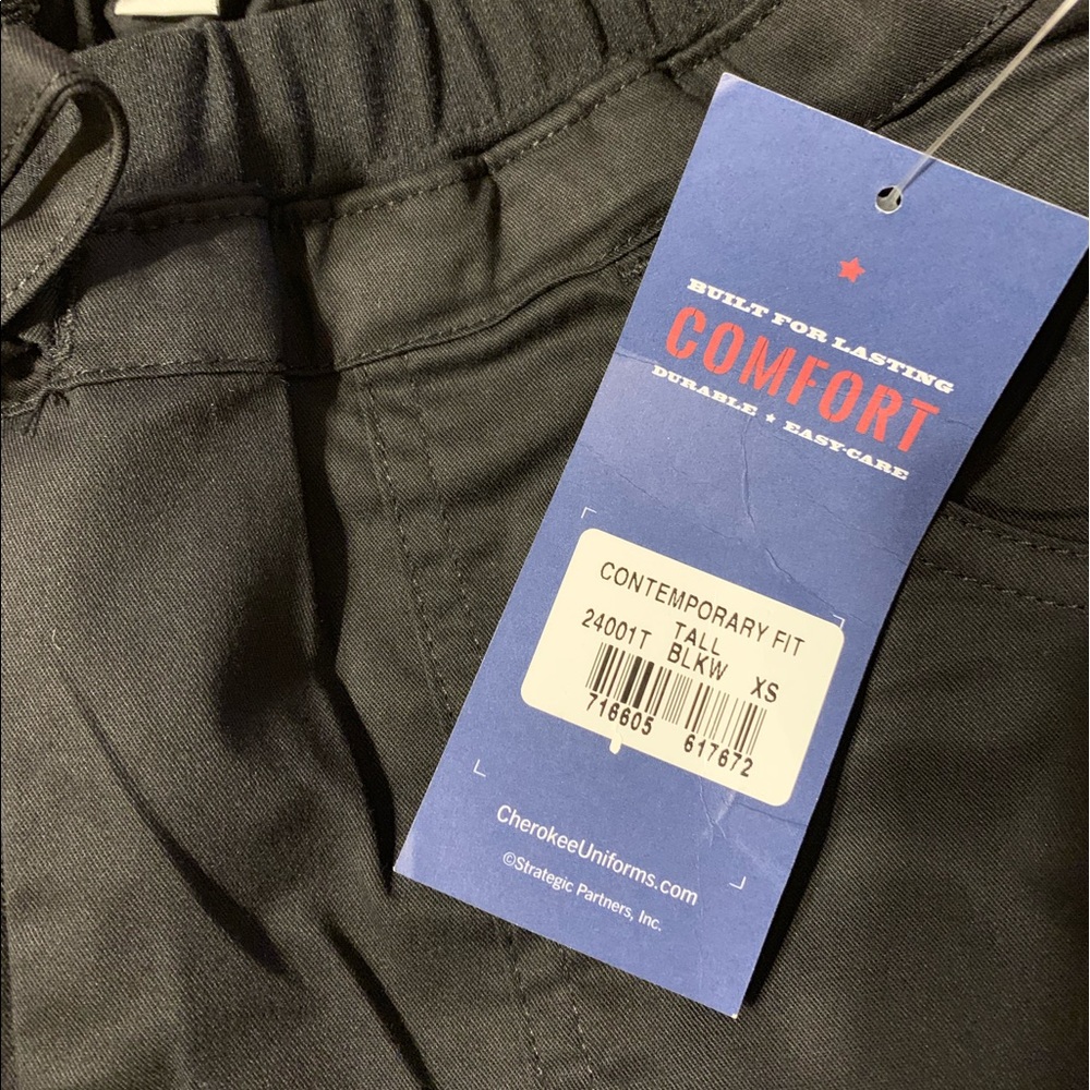 Cherokee contemporary fit scrub pants